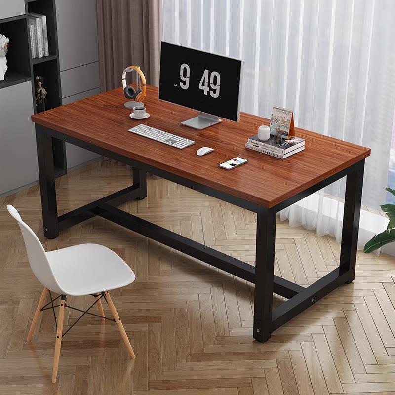 卧室学生学习写字桌双人电竞工作台实木电脑桌台式家用小户型书桌