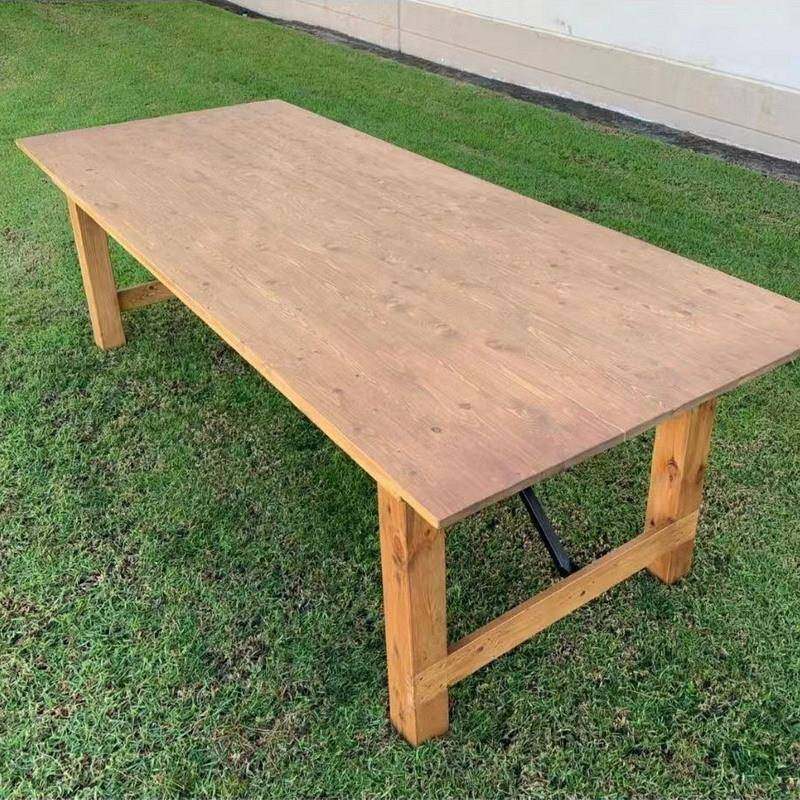 欧式复古实木餐桌美式户外长方形折叠桌木制长桌可折叠餐桌子,特色手工艺,其他特色工艺品,淘宝优惠券,粉丝福利购,淘宝优惠卷