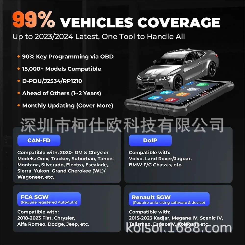 OTOFIX IM2 Key Programming 钥匙编程诊断一体机带XP1 PRO