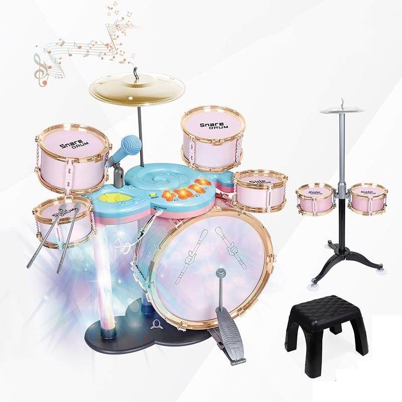 儿童仿真架子鼓爵士鼓玩具初学者敲打击乐器益智启蒙音乐电子琴