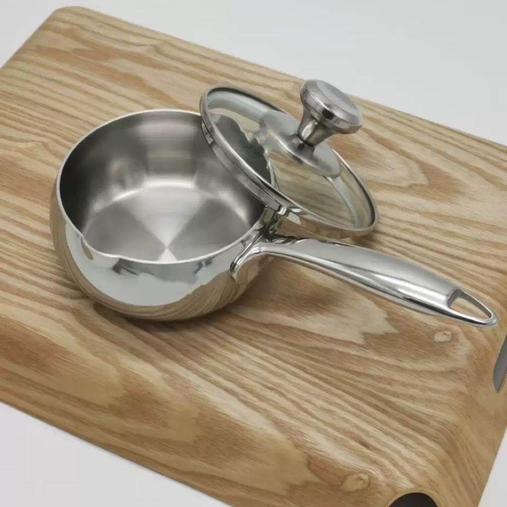 不锈钢奶锅迷你奶锅泼油锅煮面锅黄油锅304三层钢一体成型带盖锅,鲜花速递/花卉仿真/绿植园艺,割草机/草坪机,淘宝优惠券,粉丝福利购,淘宝优惠卷