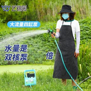 农用吸水抽水机 家用神器菜12V24V浇水机水泵小型户外浇田园充电式