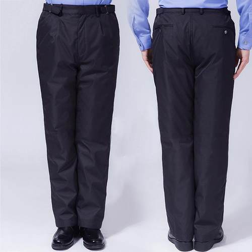 可拆卸内胆保安冬季裤子