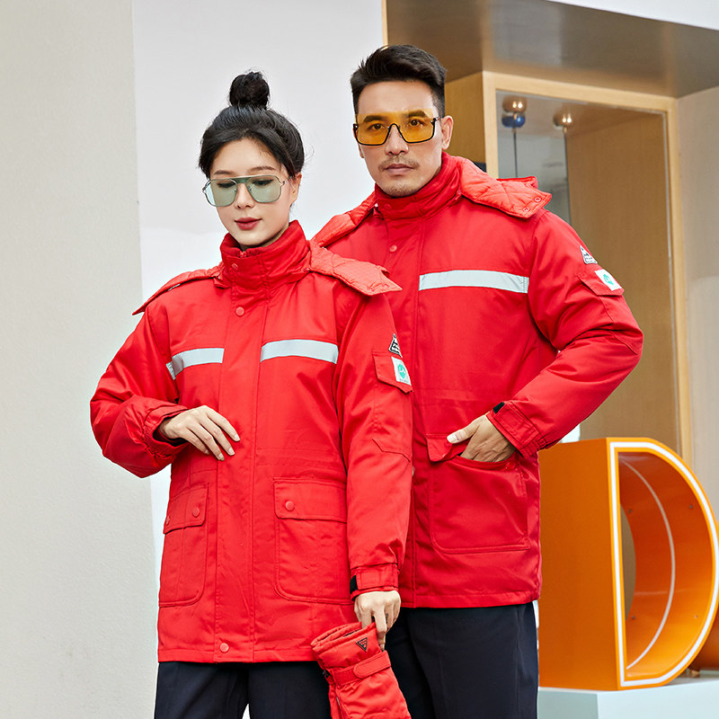 加油站工作服棉袄石化油
