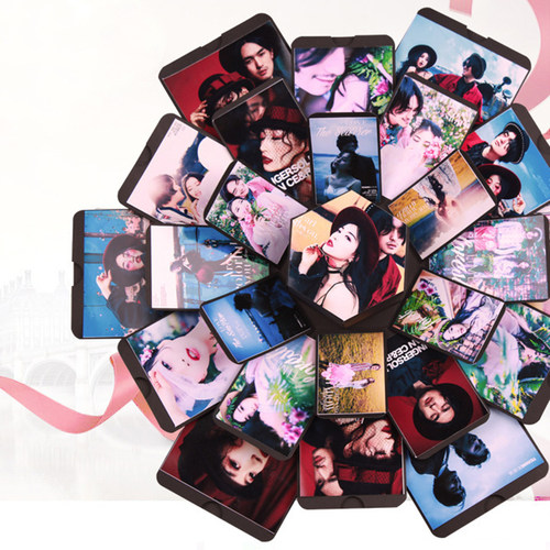 新品Lovely Surprise Explosion Couple Box LoNve Memory Diy Ph