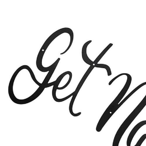 新品Metal Get Sign Hanging Ornament Model Decor SupWplies fo