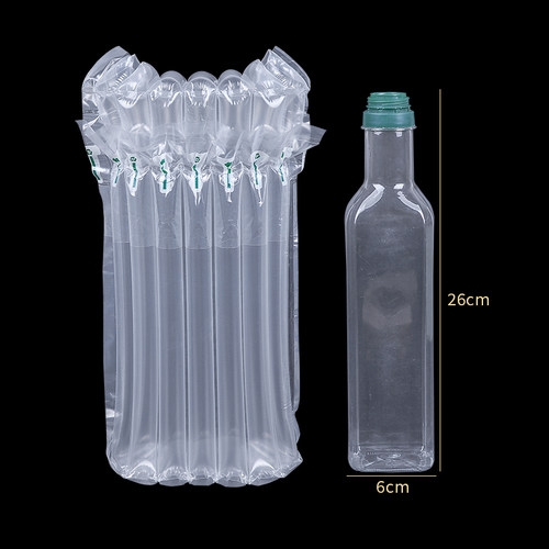 新品7柱27cm高料酒瓶气柱袋气泡柱G缓冲防震防摔气泡柱快递专用包
