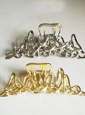 极速ersonality geometr design liquid shape claw-stylXe hairp