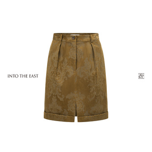 Into The East己印绒面壁花半裙