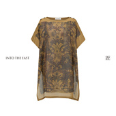 Into The East己印茛苕油彩披肩斗篷上衣