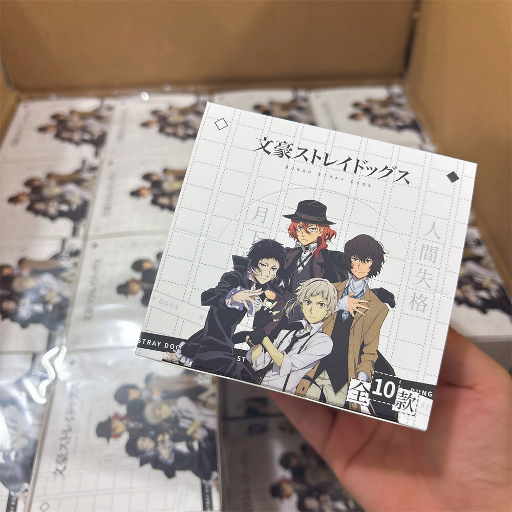 正版授权《文豪野犬》立绘系列徽章盲抽二次元潮玩周边谷子吧唧