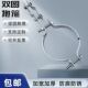 镀锌电线杆路灯杆铁管钢管卡线缆卡箍电缆抱箍双抱箍延长扁铁紧固
