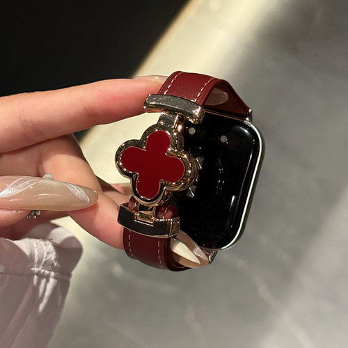 幺诺华为fit4/3四叶草皮质磁吸带