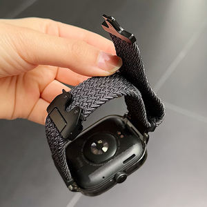 适用红米watch4/5表带Redmi watch3/2/1代尼龙编织机甲伞扣小米红米wacth3/4智能手表替换表带3青春版保护壳