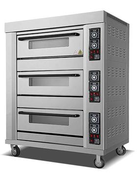 大容量商用电烤箱 三层六盘蛋糕烤箱 烘焙设备Bakery equipment