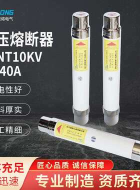 高压熔芯XRNT-10KV5A6.3A10A20A25A31.5A40A变压器熔管箱变环网柜