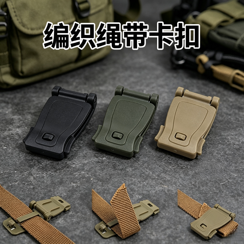 书包带子收尾夹固定书包背带末端收尾背包整理扣防滑扣织带收纳扣图片