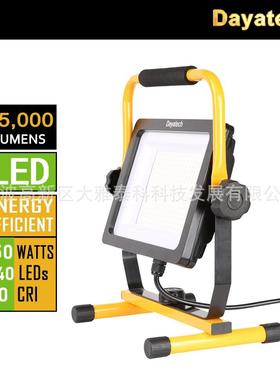 厂家热销150WLED投光灯便携式户外露营工作灯高亮LED投光灯