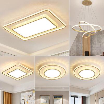 智能灯具语音控制客厅灯大气卧室灯轻奢组合全屋套餐现代新款灯饰