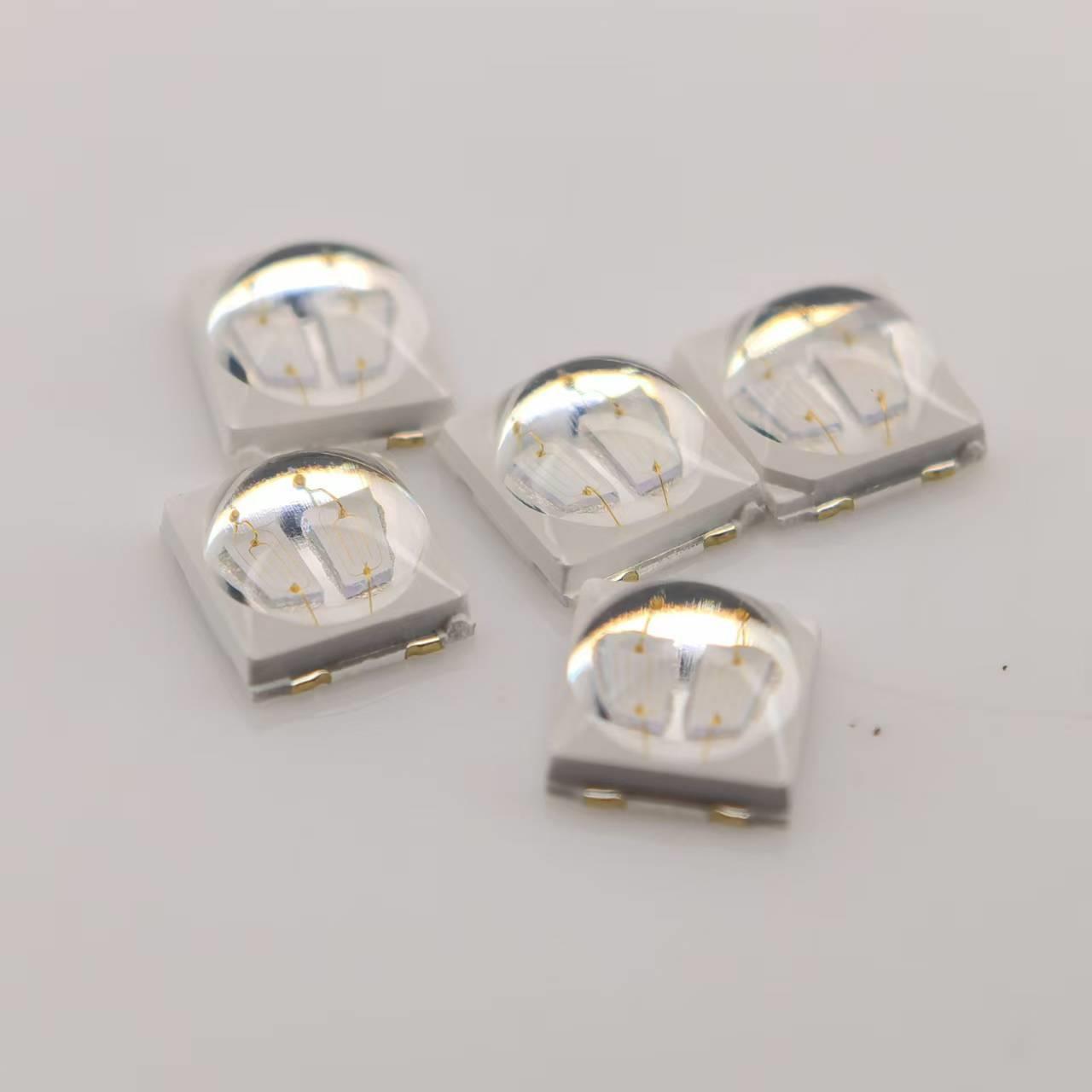 3030球头兰光 蓝光3030灯珠 450nm 460nm1W 植物生长灯