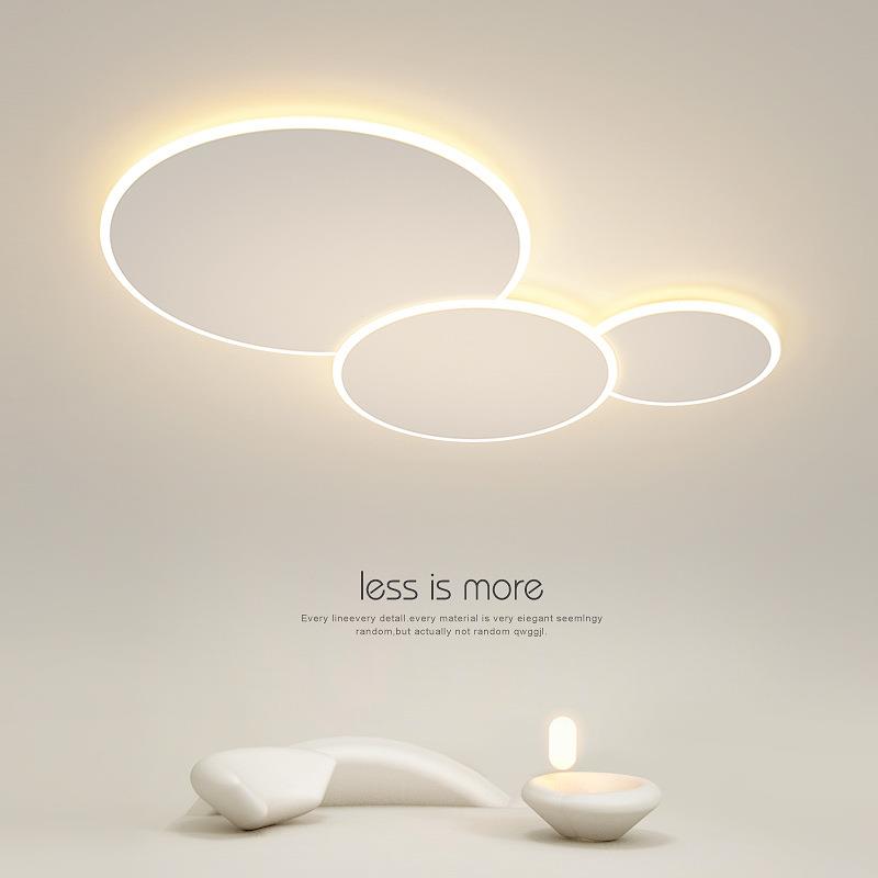 简约现代LED客厅灯 大气家用北欧主卧室温馨灯创意吸顶灯书房灯具