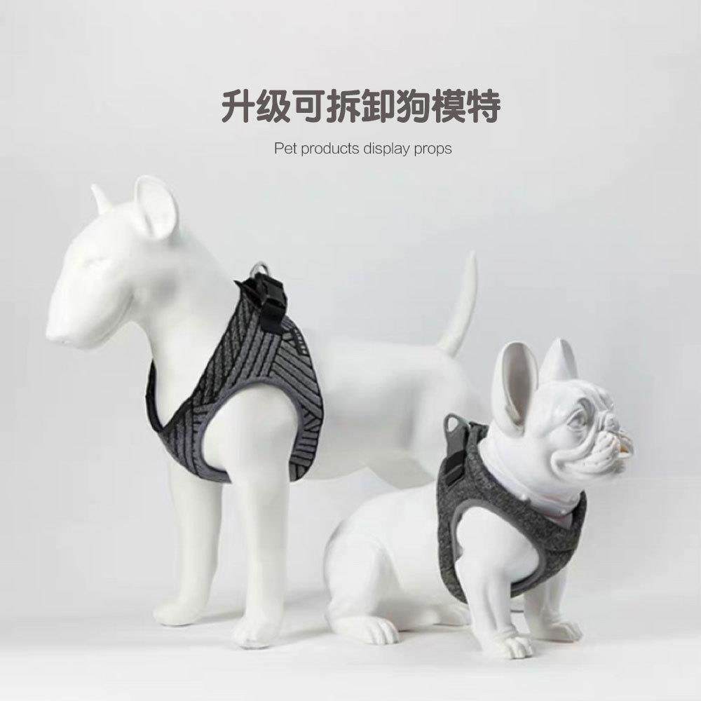 牛头梗服装展示拍照狗道具家装简约饰品小型可拆卸狗狗模模型