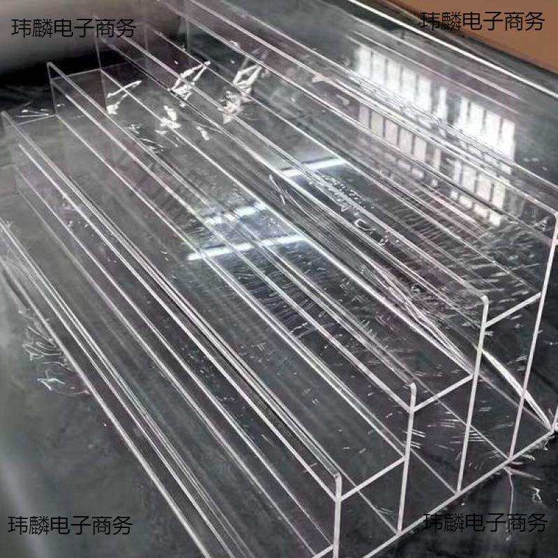 多层拆卡直播架 卡牌架 立牌卡片架陈列阶梯形 老硬币展示架