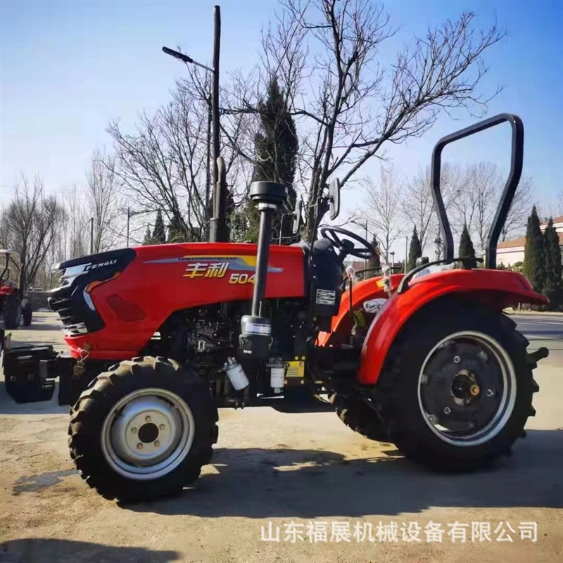 厂家销售40马力小四轮拖拉机 504农用旋耕机 904四驱犁田机翻转犁