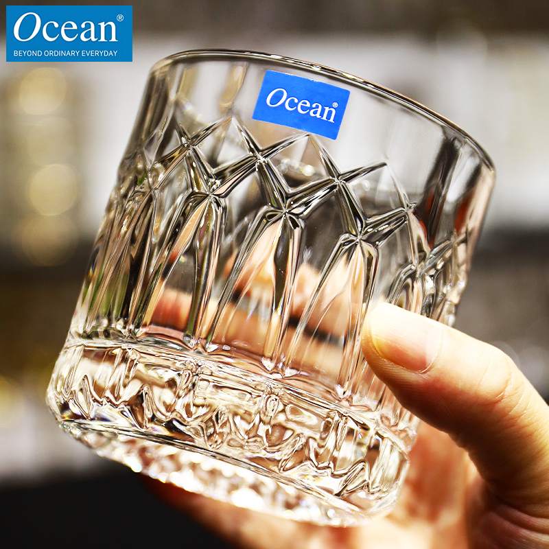 泰国进口威士忌酒杯套装洋酒杯XO酒杯啤酒杯高级感轻奢水杯套装