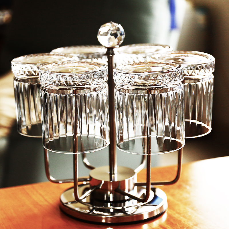 土耳其进口玻璃洋酒杯家用泡茶杯XO威士忌杯果汁杯啤酒杯水杯套装