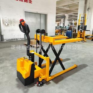 电动高起升搬运车模具物料升降车1吨1.5吨手推升高平台车液压叉车