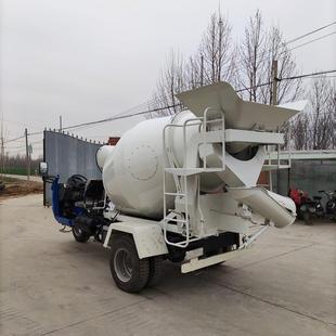 2.5方小型搅拌运输车 商砼搅拌 水泥商混搅拌运输罐车工作视频现