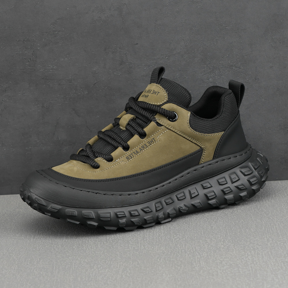 增高男鞋厚底户外休闲鞋拼色