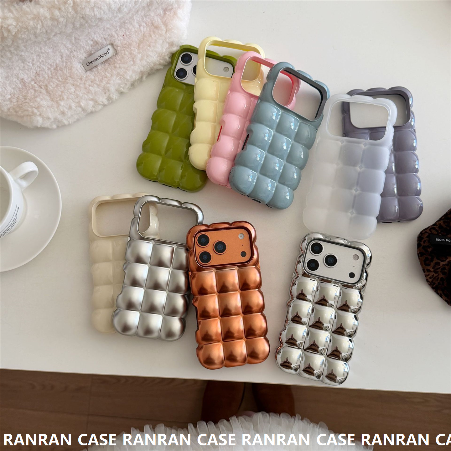 小众ins电镀纯色泡泡壳适用iPhone16苹果17promax手机包新款14/15,运动包/户外包/配件,钱包,淘宝优惠券,粉丝福利购,淘宝优惠卷