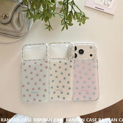 粉色小花苹果16proma适用i