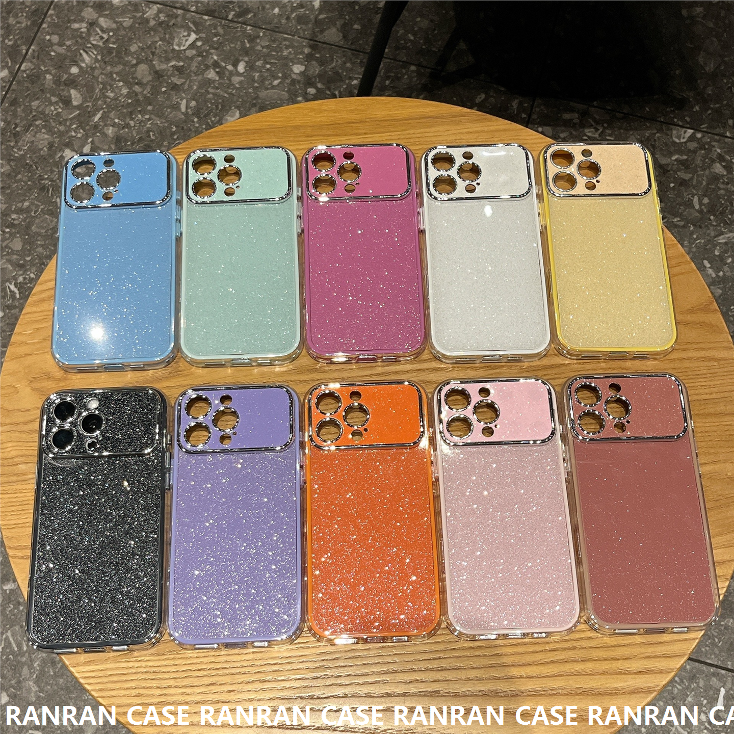 大视窗纯色闪粉适用iPhone16pro max手机包苹果17三合一软壳14/15,运动包/户外包/配件,钱包,淘宝优惠券,粉丝福利购,淘宝优惠卷