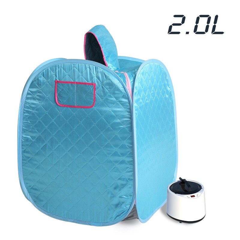 汗蒸箱家用折叠桑拿浴箱月子熏蒸箱蒸汽桑拿房发汗箱蒸汽机2L新品