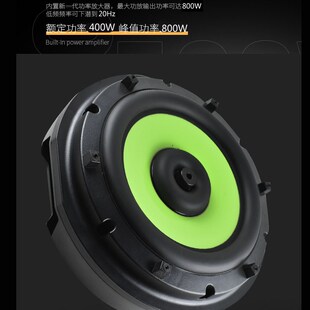 汽车音响改装12寸备胎低音炮有源重低音炮喇叭超薄炮隐藏式安装