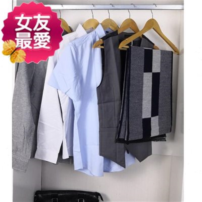 卧室衣帽a间样板j房陈列衣柜现代摆件男士西装鞋包道具软装饰品定