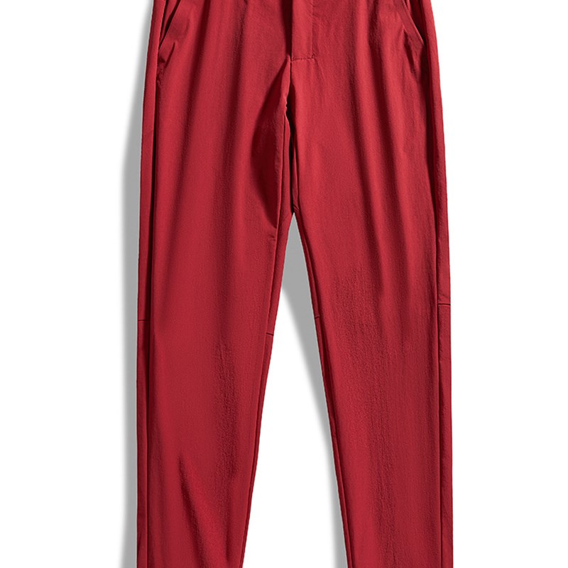 户外冰丝速干裤男运动休闲大码冰丝高弹透气长裤女直筒宽松运动裤