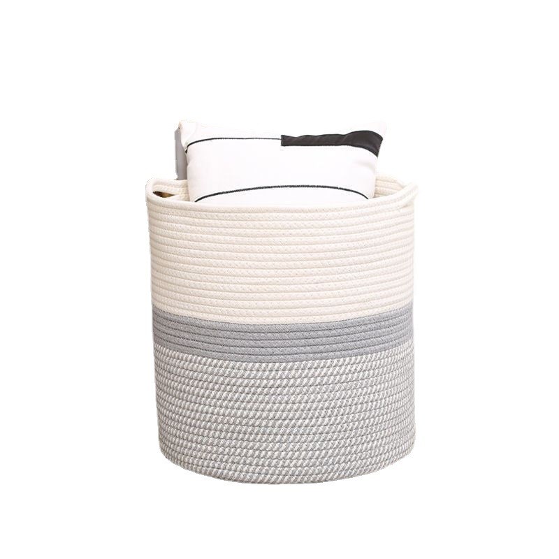 脏衣篮收纳仿藤编脏衣服玩具收纳筐轻奢脏衣桶家用洗衣篮编织篮子
