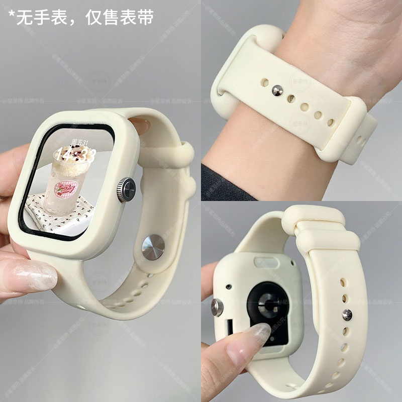 适用小米8/9pro官款硅胶表带表壳