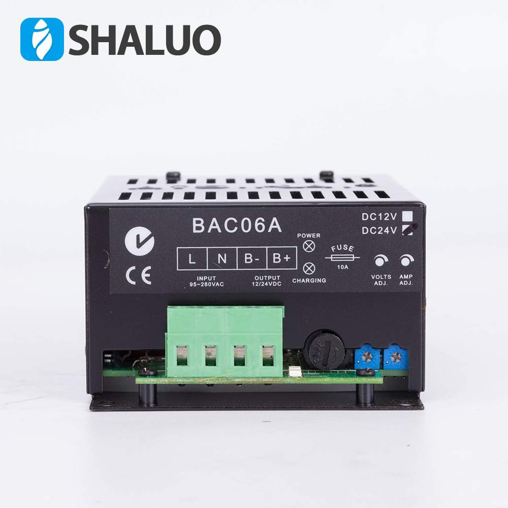 AISIKAI 蓄电池充电器 BAC06A  柴油发电机电瓶充电器 24v 12v