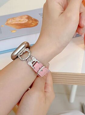 适用于vivo watchGT潮流iQOO watchGT 精致闪钻KT猫可调节女表带