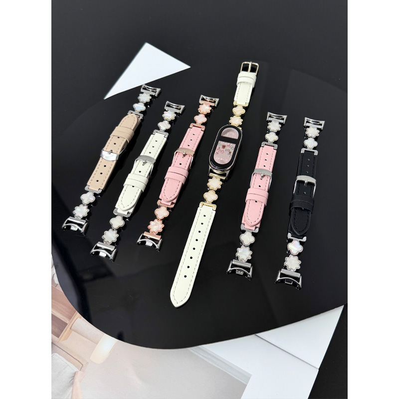彩色贝母适用小米手环10/9/8腕带