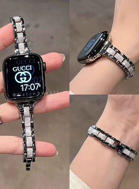 适用vivo watch GT潮流款树脂三株表带iQOO watch GT合金替换带夏