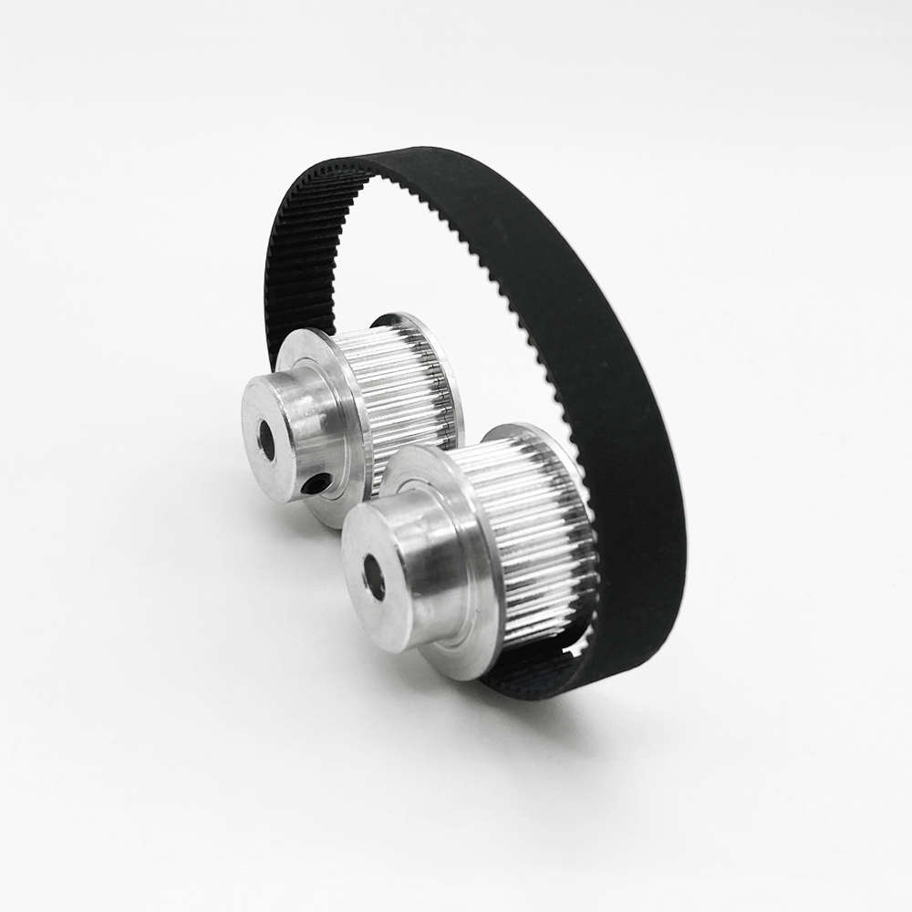 2GT同步皮带轮BF型36/36齿内孔5-12mm1:1皮带宽度10mm标准涨紧轮