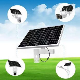 高速公路太阳能监控供电系统户外离网专用水文监测太阳能监控系统