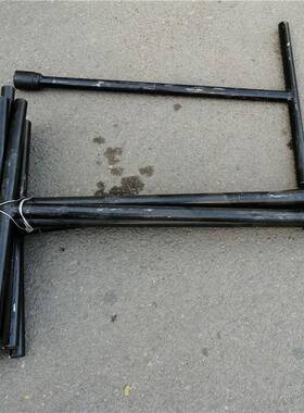 M22轨枕螺栓丁字扳手拐子扳手T型套筒钢轨撞击扳手