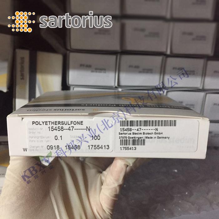 赛多利斯15458-47-N聚醚砜滤膜孔径0.1um直径47mm/100片1盒